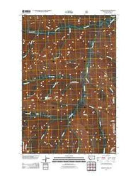 Crimson Peak Montana Historical topographic map, 1:24000 scale, 7.5 X 7.5 Minute, Year 2011