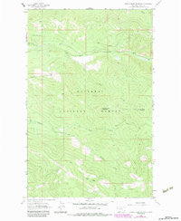 Cripple Horse Mountain Montana Historical topographic map, 1:24000 scale, 7.5 X 7.5 Minute, Year 1963