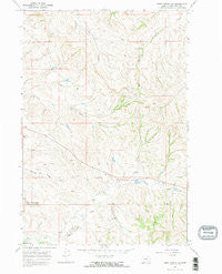 Crow Agency SE Montana Historical topographic map, 1:24000 scale, 7.5 X 7.5 Minute, Year 1967
