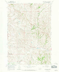 Crow Agency SE Montana Historical topographic map, 1:24000 scale, 7.5 X 7.5 Minute, Year 1967