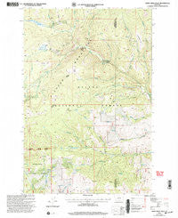 Crow Creek Falls Montana Historical topographic map, 1:24000 scale, 7.5 X 7.5 Minute, Year 2001