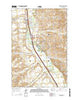 Crow Agency Montana Current topographic map, 1:24000 scale, 7.5 X 7.5 Minute, Year 2014