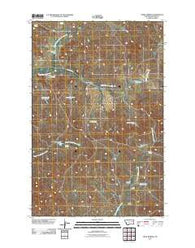 Crow Springs Montana Historical topographic map, 1:24000 scale, 7.5 X 7.5 Minute, Year 2011