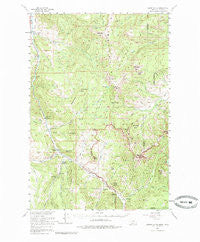 Crown Butte Montana Historical topographic map, 1:62500 scale, 15 X 15 Minute, Year 1955