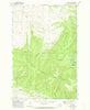 Crystal Lake Montana Historical topographic map, 1:24000 scale, 7.5 X 7.5 Minute, Year 1970