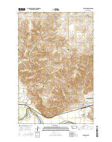 Culbertson Montana Current topographic map, 1:24000 scale, 7.5 X 7.5 Minute, Year 2014