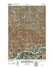 Custer Montana Historical topographic map, 1:24000 scale, 7.5 X 7.5 Minute, Year 2011