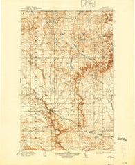 Cut Bank Montana Historical topographic map, 1:125000 scale, 30 X 30 Minute, Year 1912