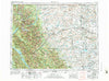 Cut Bank Montana Historical topographic map, 1:250000 scale, 1 X 2 Degree, Year 1960