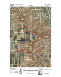 Cut Bank SE Montana Historical topographic map, 1:24000 scale, 7.5 X 7.5 Minute, Year 2011