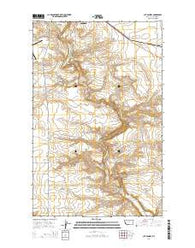 Cut Bank SE Montana Current topographic map, 1:24000 scale, 7.5 X 7.5 Minute, Year 2014