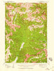Cutoff Mtn Montana Historical topographic map, 1:62500 scale, 15 X 15 Minute, Year 1942