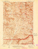 Cutoff Mtn Montana Historical topographic map, 1:62500 scale, 15 X 15 Minute, Year 1944