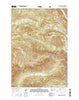 Cutoff Mountain Montana Current topographic map, 1:24000 scale, 7.5 X 7.5 Minute, Year 2014