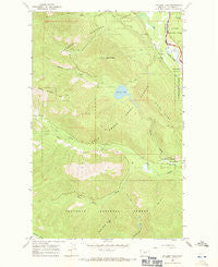 Cyclone Lake Montana Historical topographic map, 1:24000 scale, 7.5 X 7.5 Minute, Year 1966