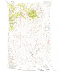 D Y Junction Montana Historical topographic map, 1:24000 scale, 7.5 X 7.5 Minute, Year 1971