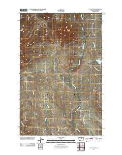 D Y Junction Montana Historical topographic map, 1:24000 scale, 7.5 X 7.5 Minute, Year 2011