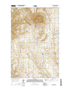 D Y Junction Montana Current topographic map, 1:24000 scale, 7.5 X 7.5 Minute, Year 2014