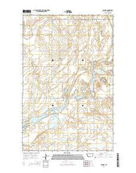 Dagmar Montana Current topographic map, 1:24000 scale, 7.5 X 7.5 Minute, Year 2014