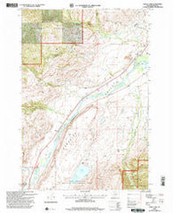 Dailey Lake Montana Historical topographic map, 1:24000 scale, 7.5 X 7.5 Minute, Year 2000