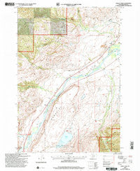 Dailey Lake Montana Historical topographic map, 1:24000 scale, 7.5 X 7.5 Minute, Year 2000