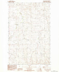 Dailey Spring Montana Historical topographic map, 1:24000 scale, 7.5 X 7.5 Minute, Year 1983