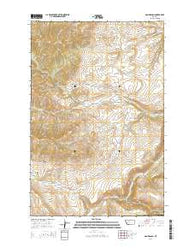 Dana Ranch Montana Current topographic map, 1:24000 scale, 7.5 X 7.5 Minute, Year 2014