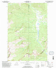 Danaher Mountain Montana Historical topographic map, 1:24000 scale, 7.5 X 7.5 Minute, Year 1994