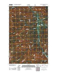 Danaher Mountain Montana Historical topographic map, 1:24000 scale, 7.5 X 7.5 Minute, Year 2011