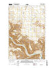Dark Butte Montana Current topographic map, 1:24000 scale, 7.5 X 7.5 Minute, Year 2014