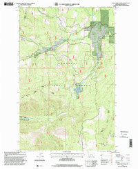 Davis Mountain Montana Historical topographic map, 1:24000 scale, 7.5 X 7.5 Minute, Year 1997