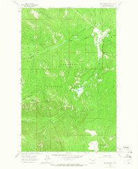 Davis Mountain Montana Historical topographic map, 1:24000 scale, 7.5 X 7.5 Minute, Year 1963