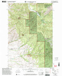 Davis Point Montana Historical topographic map, 1:24000 scale, 7.5 X 7.5 Minute, Year 1999