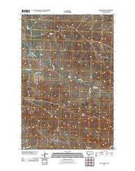 Davis Spring Montana Historical topographic map, 1:24000 scale, 7.5 X 7.5 Minute, Year 2011