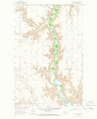 Day School SW Montana Historical topographic map, 1:24000 scale, 7.5 X 7.5 Minute, Year 1964