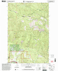 De Borgia North Montana Historical topographic map, 1:24000 scale, 7.5 X 7.5 Minute, Year 1999