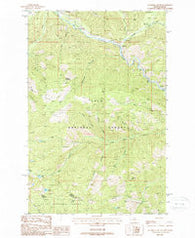 De Borgia South Montana Historical topographic map, 1:24000 scale, 7.5 X 7.5 Minute, Year 1988