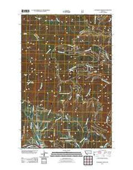 De Borgia North Montana Historical topographic map, 1:24000 scale, 7.5 X 7.5 Minute, Year 2011