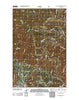 De Borgia North Montana Historical topographic map, 1:24000 scale, 7.5 X 7.5 Minute, Year 2011