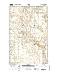 Dead Indian Spring Montana Current topographic map, 1:24000 scale, 7.5 X 7.5 Minute, Year 2014
