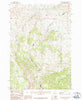 Deadman Lake Montana Historical topographic map, 1:24000 scale, 7.5 X 7.5 Minute, Year 1987