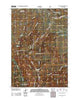 Deadman Lake Montana Historical topographic map, 1:24000 scale, 7.5 X 7.5 Minute, Year 2011
