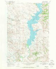 Decker Montana Historical topographic map, 1:24000 scale, 7.5 X 7.5 Minute, Year 1967