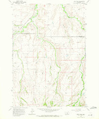 Deep Creek Montana Historical topographic map, 1:24000 scale, 7.5 X 7.5 Minute, Year 1967