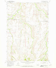 Deep Creek Montana Historical topographic map, 1:24000 scale, 7.5 X 7.5 Minute, Year 1967