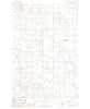 Deer Creek Church Montana Historical topographic map, 1:24000 scale, 7.5 X 7.5 Minute, Year 1983