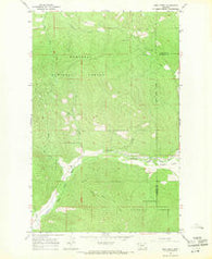 Deer Creek Montana Historical topographic map, 1:24000 scale, 7.5 X 7.5 Minute, Year 1966