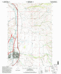 Deer Lodge Montana Historical topographic map, 1:24000 scale, 7.5 X 7.5 Minute, Year 1996