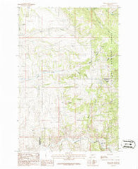 Deer Park Montana Historical topographic map, 1:24000 scale, 7.5 X 7.5 Minute, Year 1986