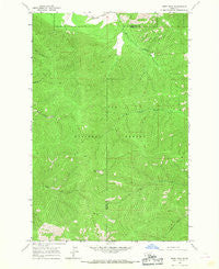 Deer Peak Montana Historical topographic map, 1:24000 scale, 7.5 X 7.5 Minute, Year 1964